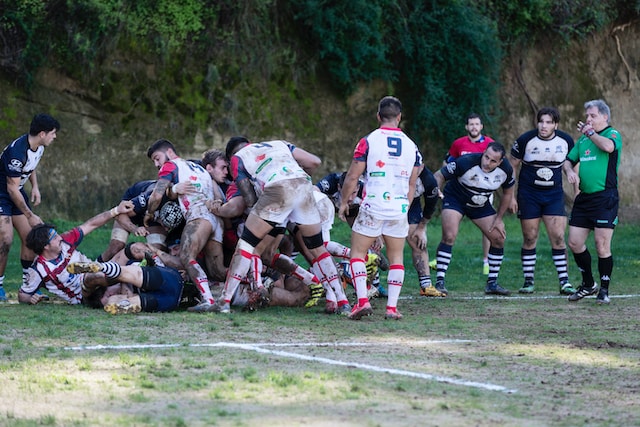rugby ruck